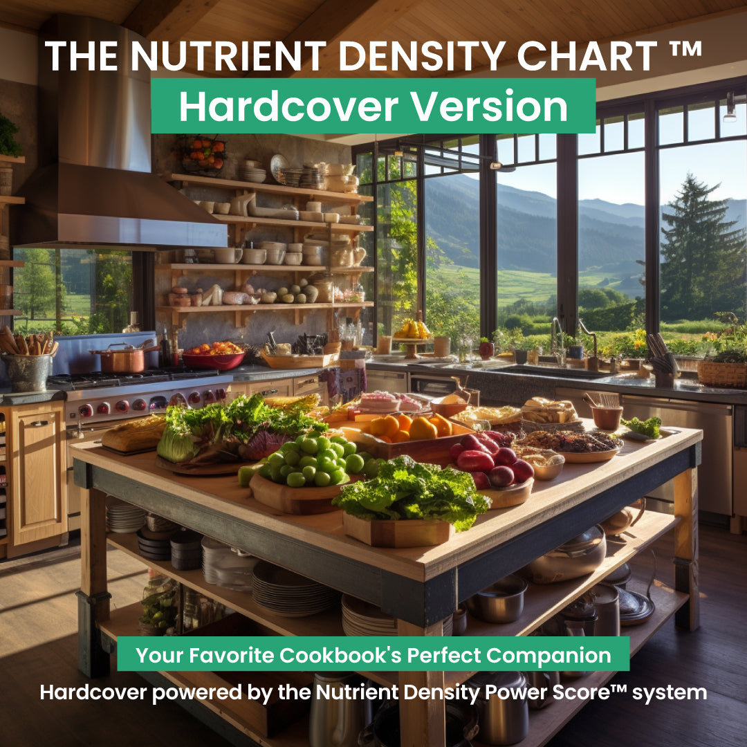 The Nutrient Density Chart® (Hardcover Book) – The Nutrient Density Chart
